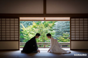 京都＋神戸｜随心院と旧居留地とハーバーランドでロケーション前撮り撮影