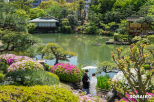 神戸｜相楽園と旧居留地の2ヶ所で行うロケーションフォト撮影【前編 神戸和装編】