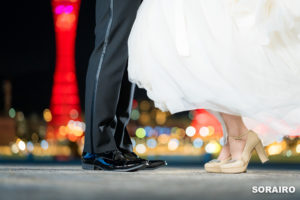 【関西版】街並みウェディングフォトのオススメスポット！昼と夜の違いをご解説